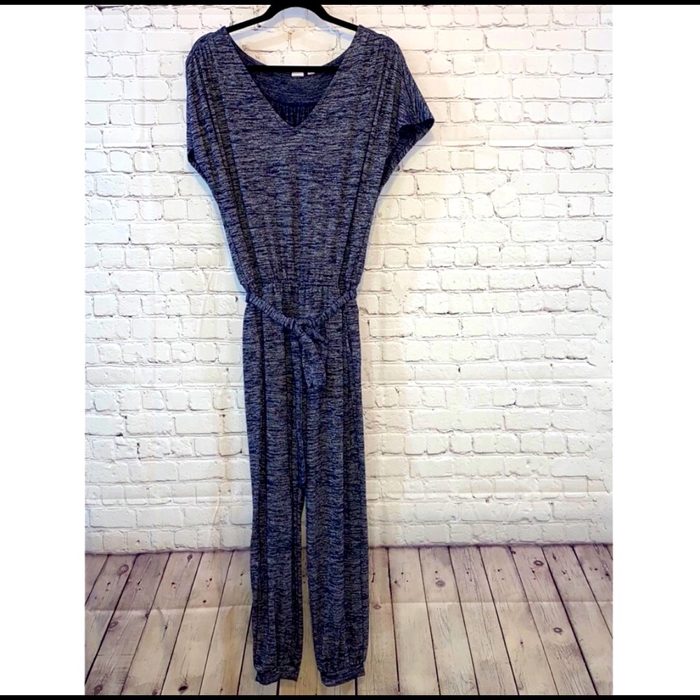 GAP jumpsuit softspun heather blue, size M